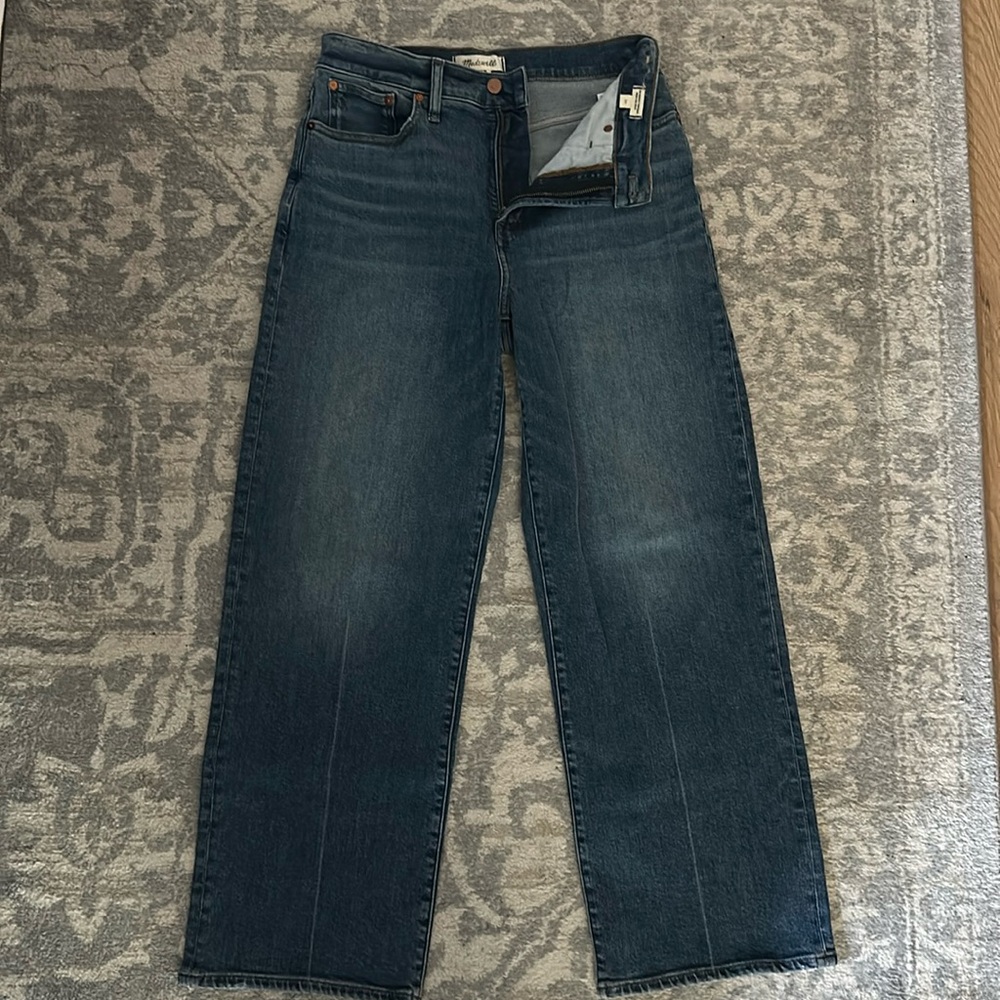 Madewell perfect vintage wide leg jean size 29